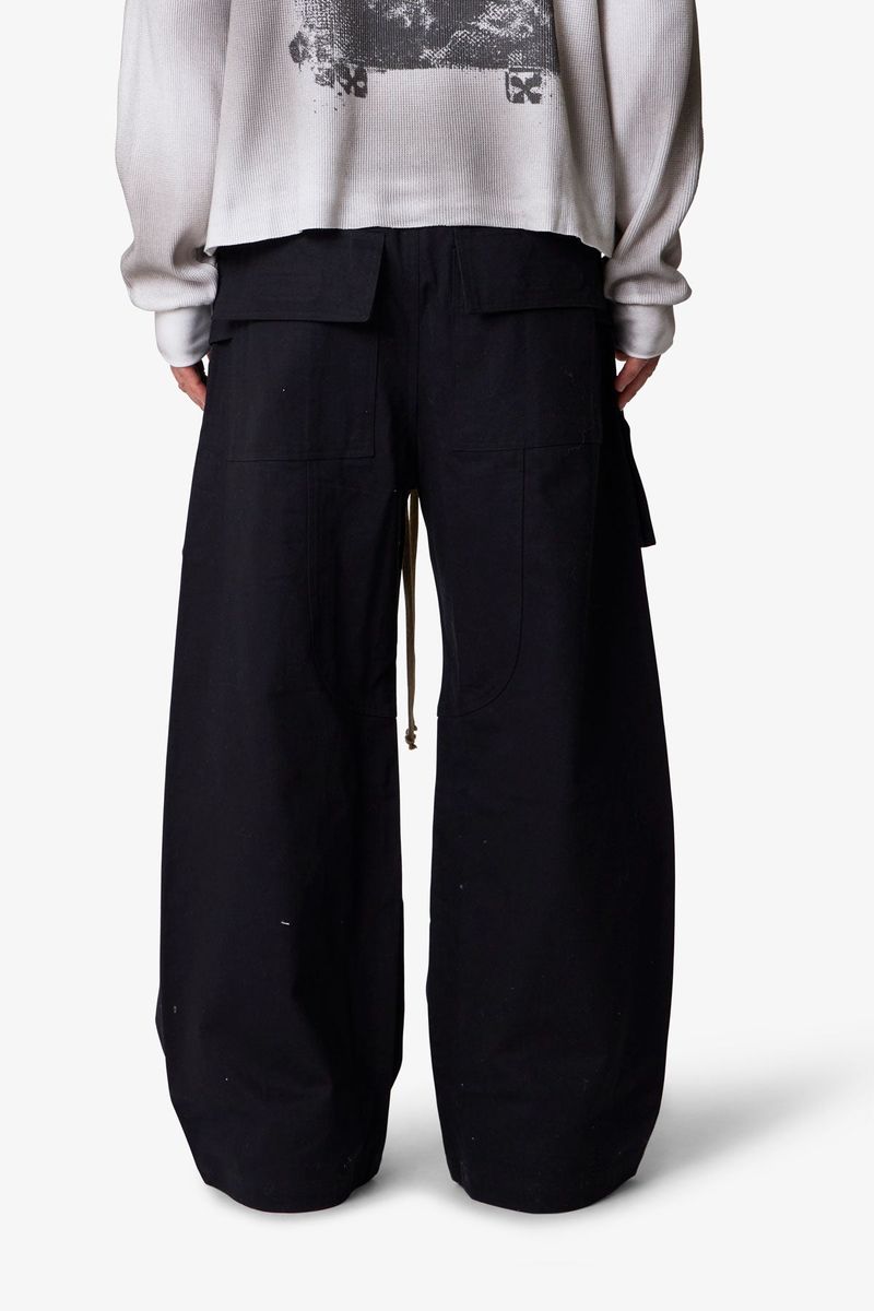 MNML Strapped Cargo Pants Black