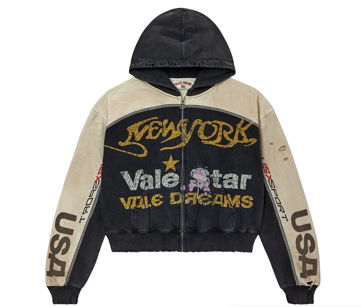 Vale Forever Vale Star Zip Up 'Dest/Black/Tan'