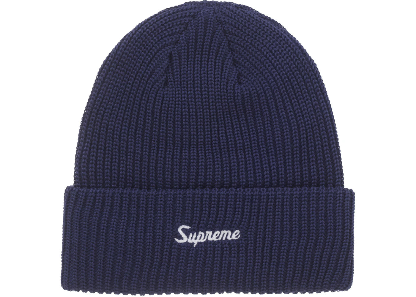 Supreme Loose Gauge Beanie (FW25) Navy