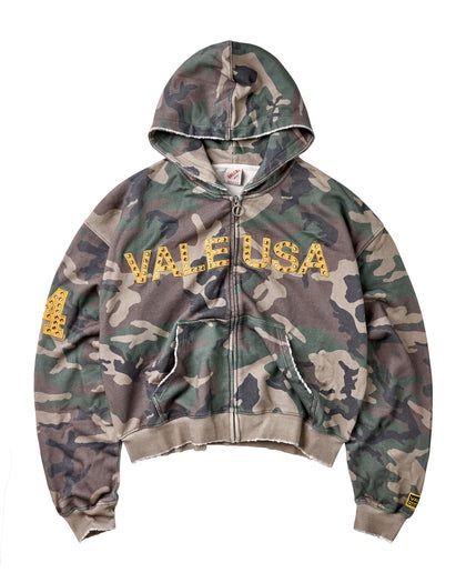 Vale Forever Camo Zip Up