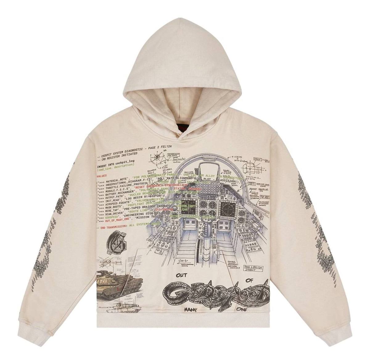 GodSpeed Art Of War Pullover Hoodie