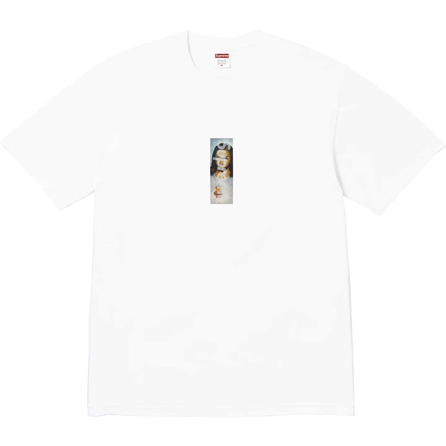 Supreme Prayer Card Box Logo Tee White