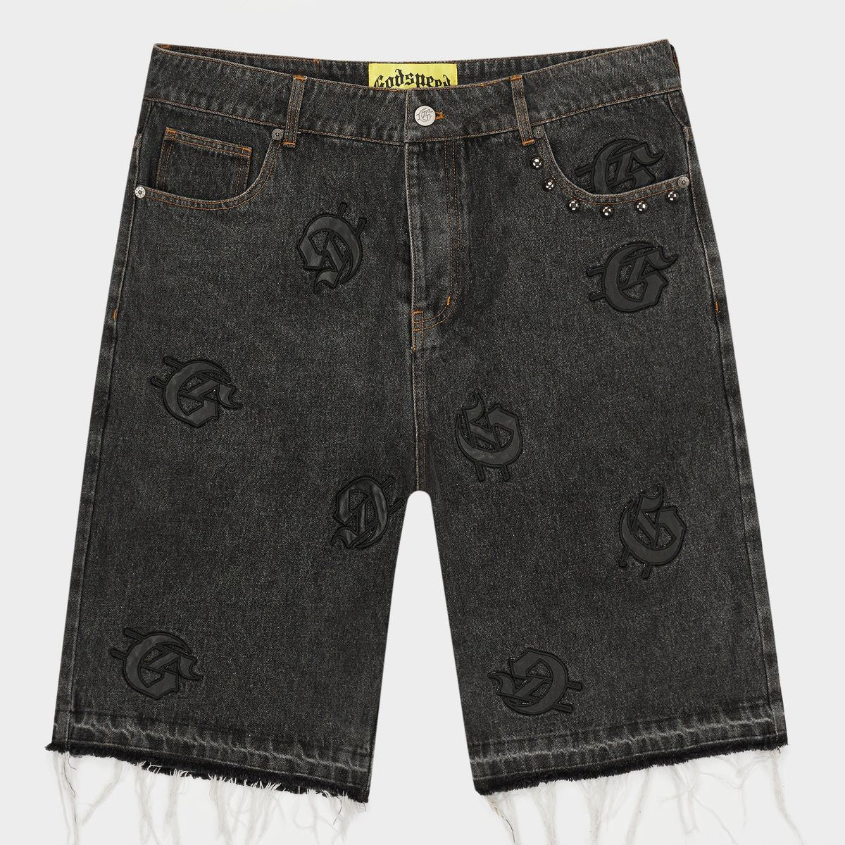 GodSpeed Infinity Shorts Black Wash