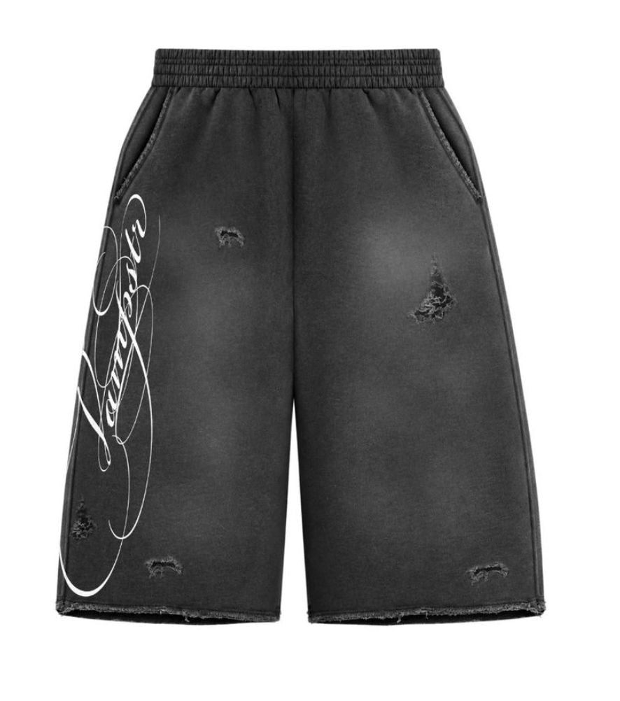 Vampstr Vintage Black Sweatshort