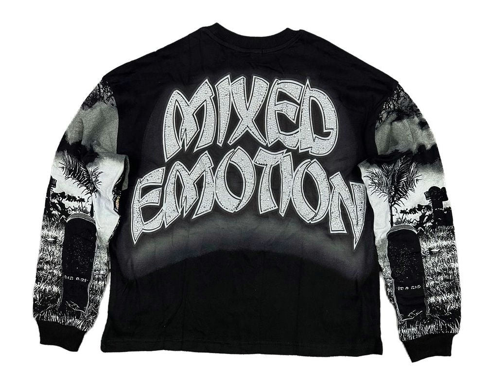 Mixed Emotion "Tombstone" Longsleeve