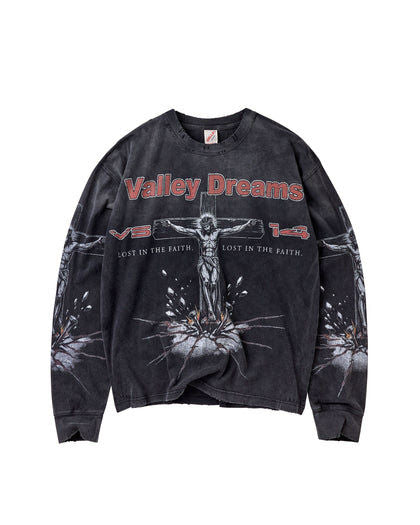 Vale Forever Concrete Cross LS Black