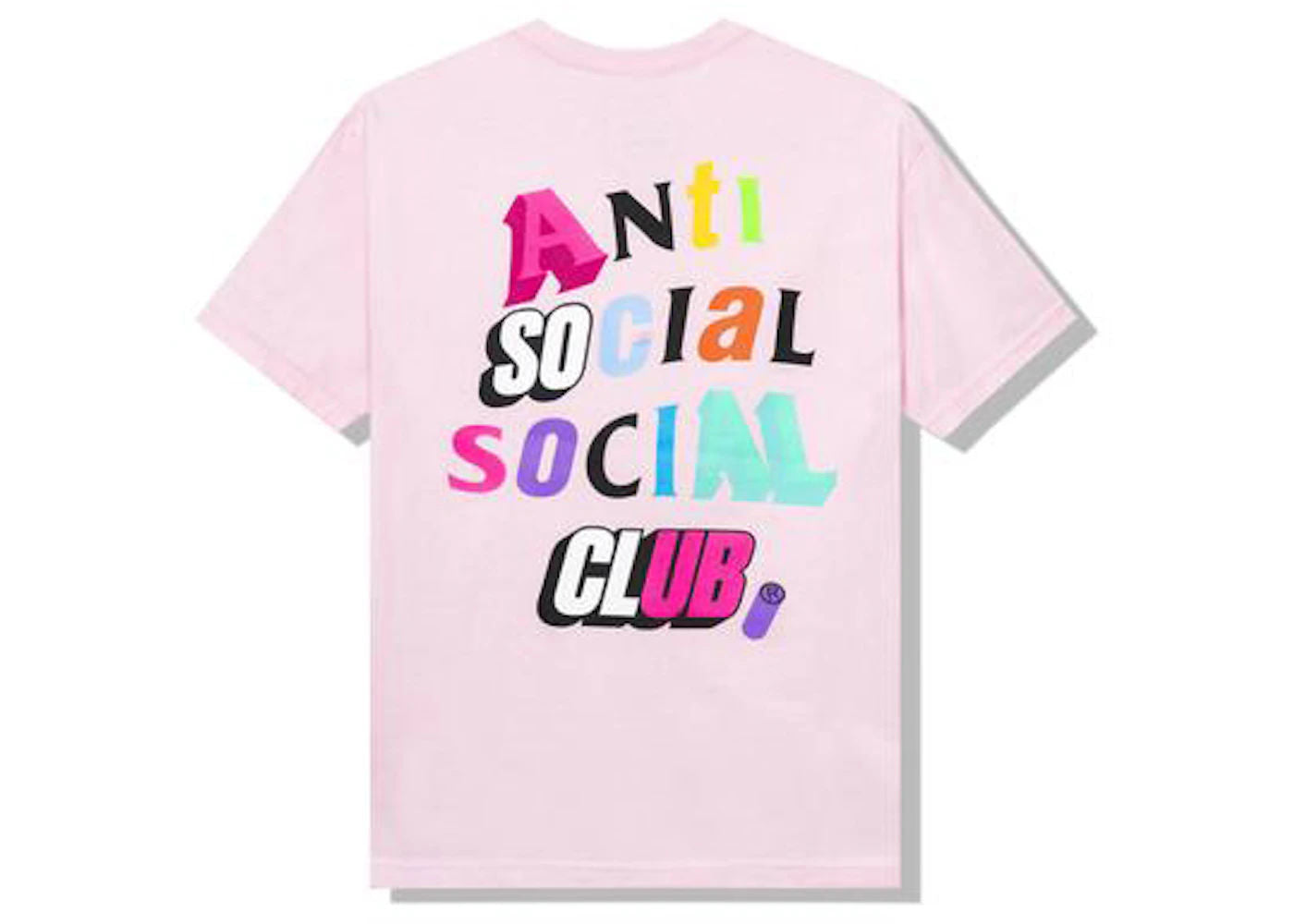 Anti Social Social Club The Real Me Tee Pink