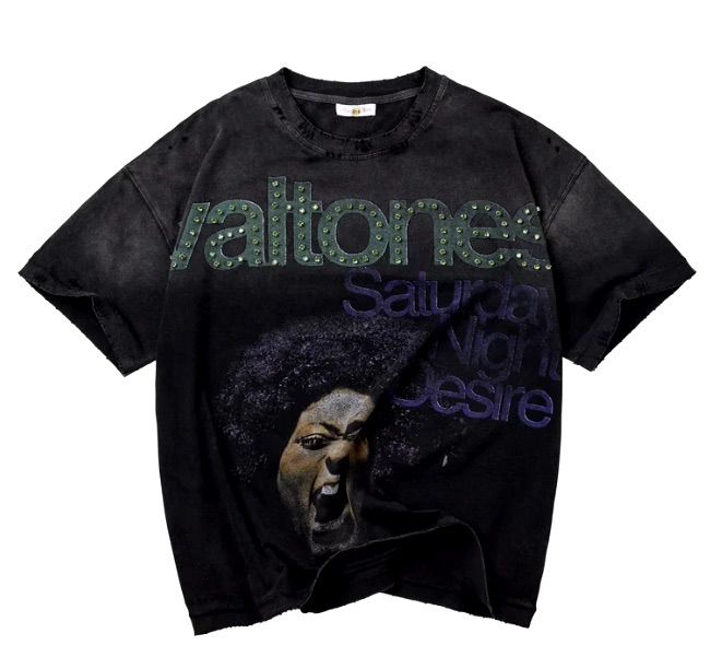 Vale Forever Saturday Bling Tee Black