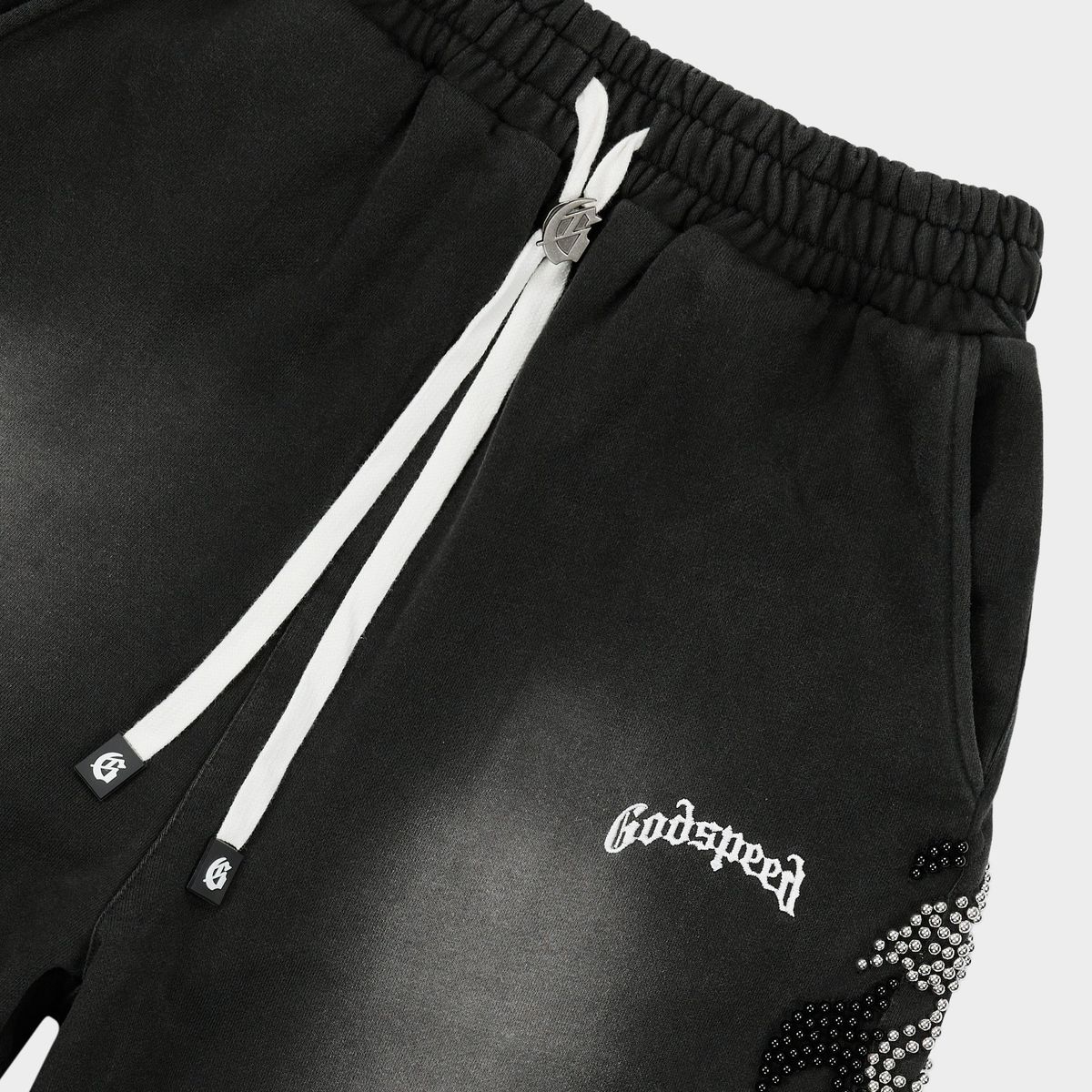 GodSpeed Nior Studded 3QTR Shorts