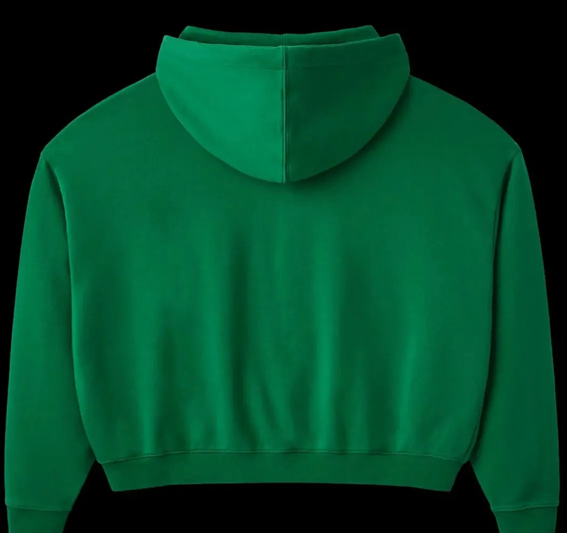 GV Gallery Green Fiveways Zip Up Hoodie Raspberry Basketball