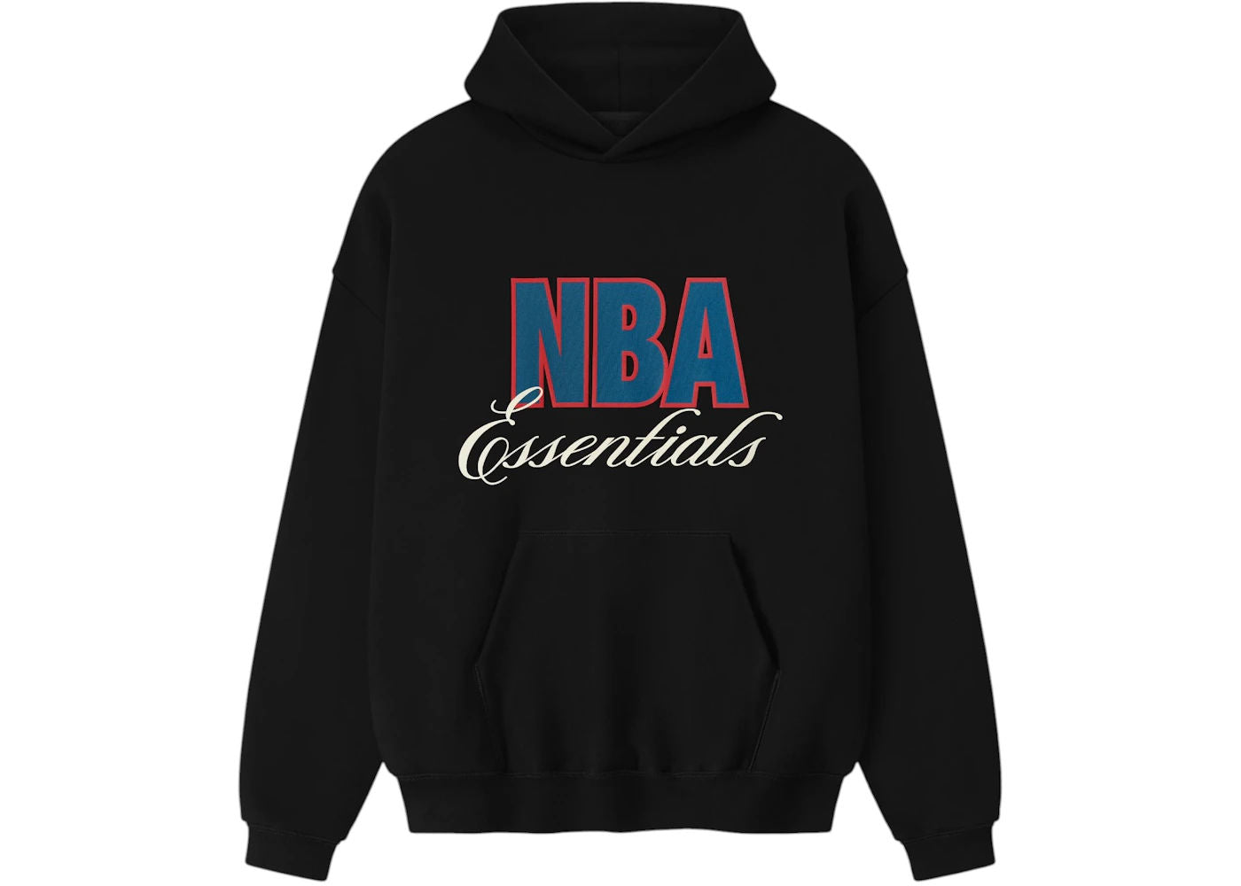 Fear of God Essentials NBA 90s Hoodie Black