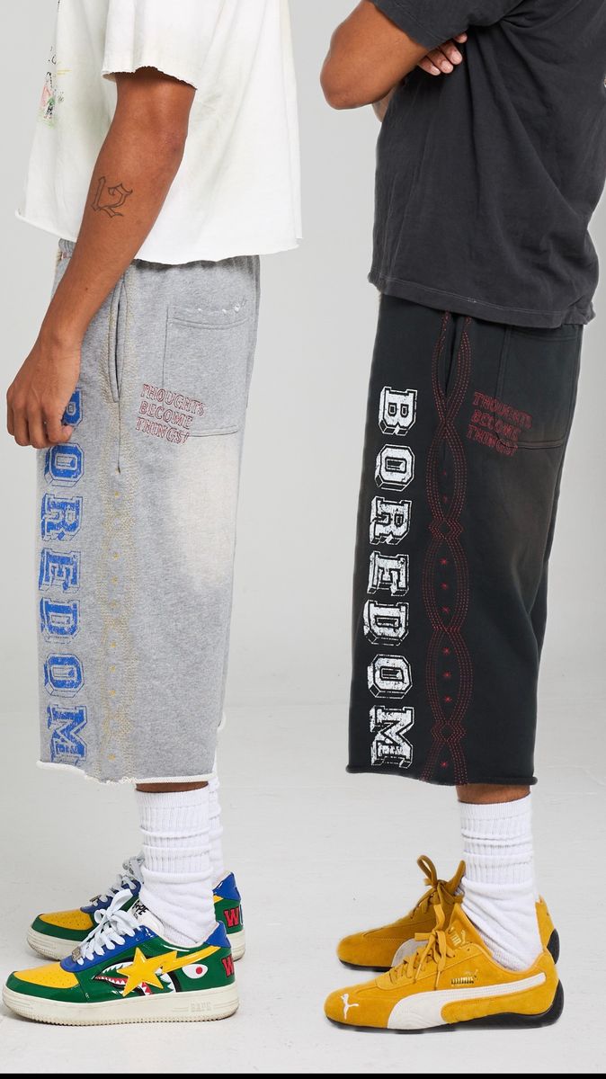 Boredom Kills Collegiate Shorts Grey