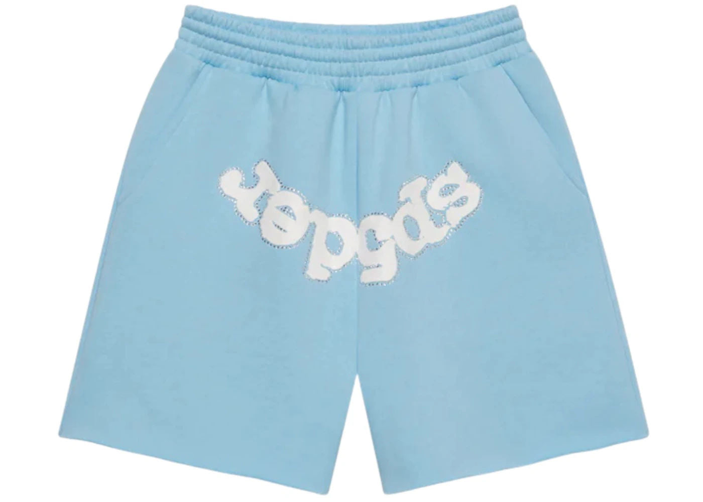 Sp5der OG Web Sweatshort (SS26) Sky Blue