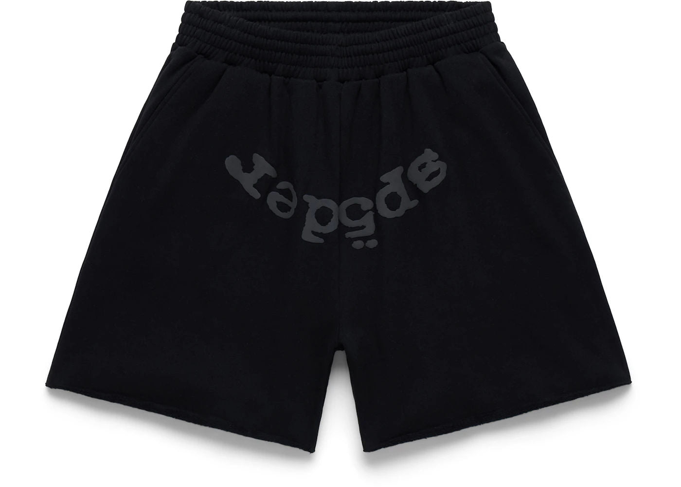 Sp5der OG Web V2 Phantom Sweatshort Black