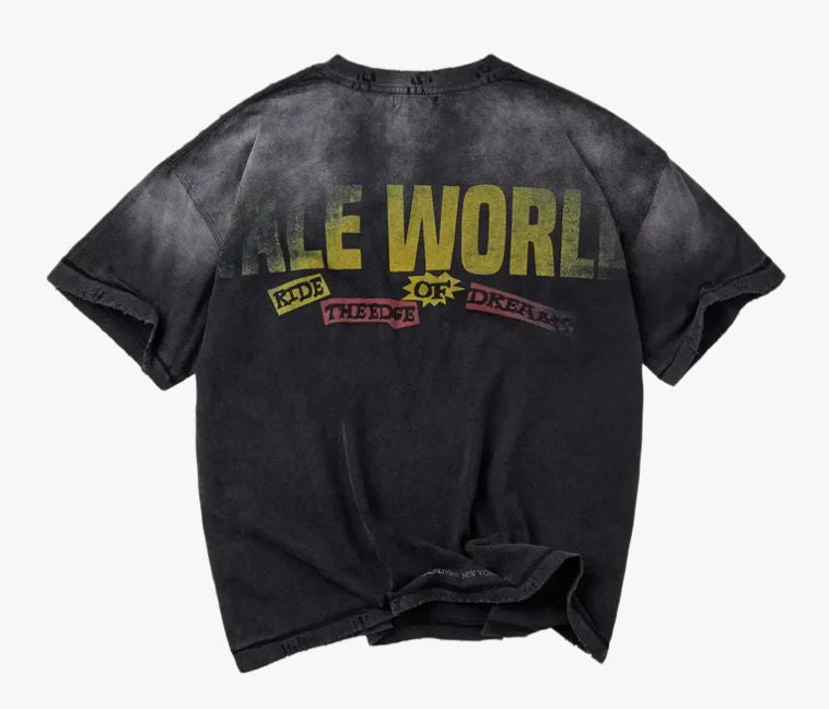 Vale Forever Newspaper Tee Black