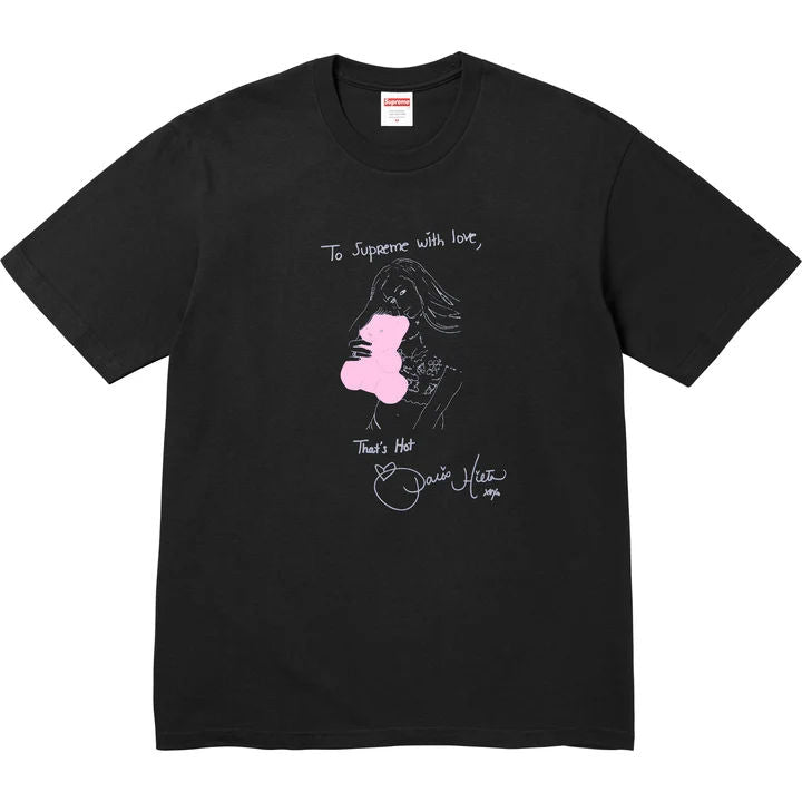 Supreme Paris Tee Black FW26