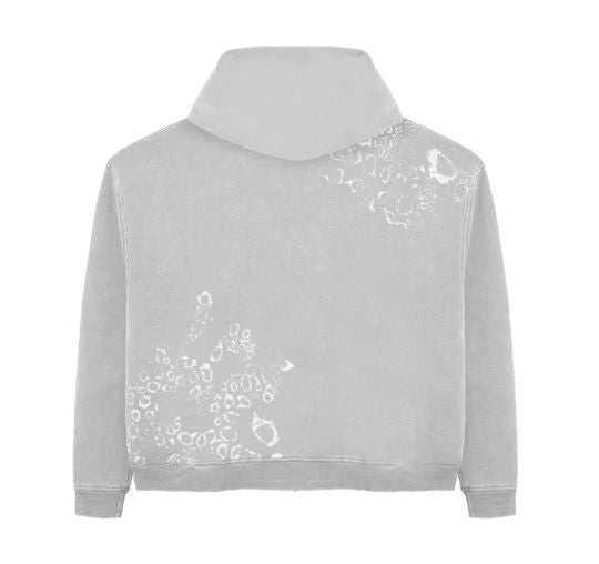 Flowar La Grey Skull Zip Up