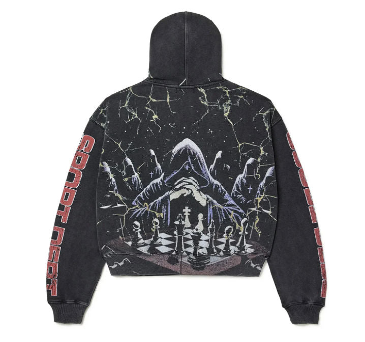 Vale Mastermind Zip Up Hoodie "Black"