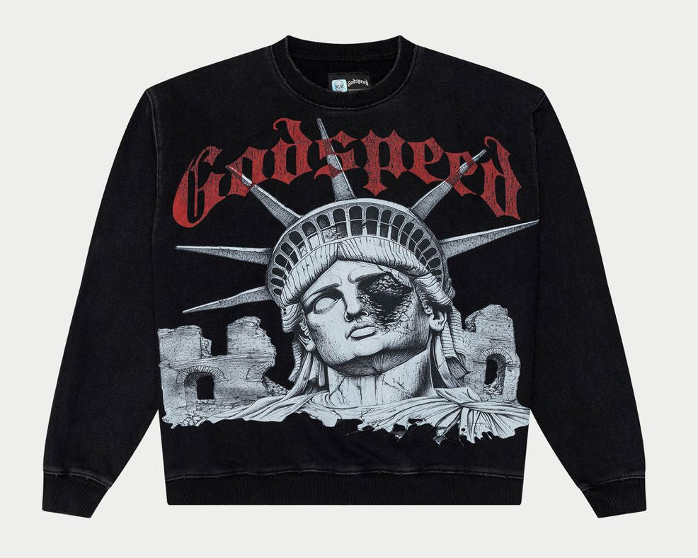 R.O.M.E Sweatshirt (Black Wash)