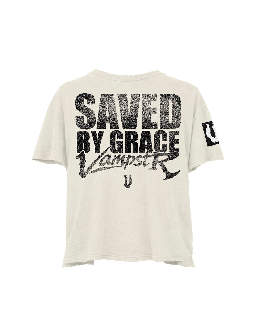 Vampstr Saved By Grace Tee