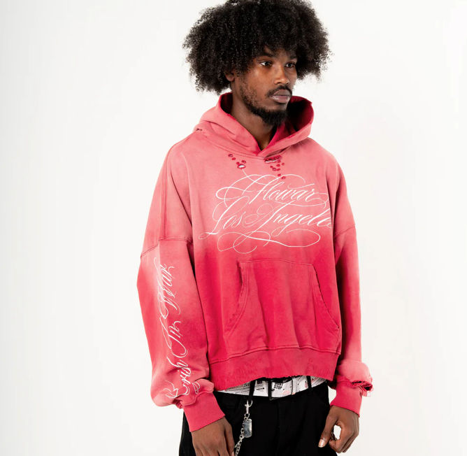 Flowar La Strawberry Wash Hoodie