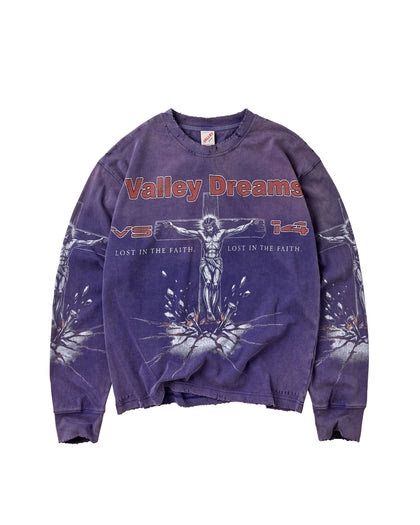 Vale Forever Concrete Cross LS Navy