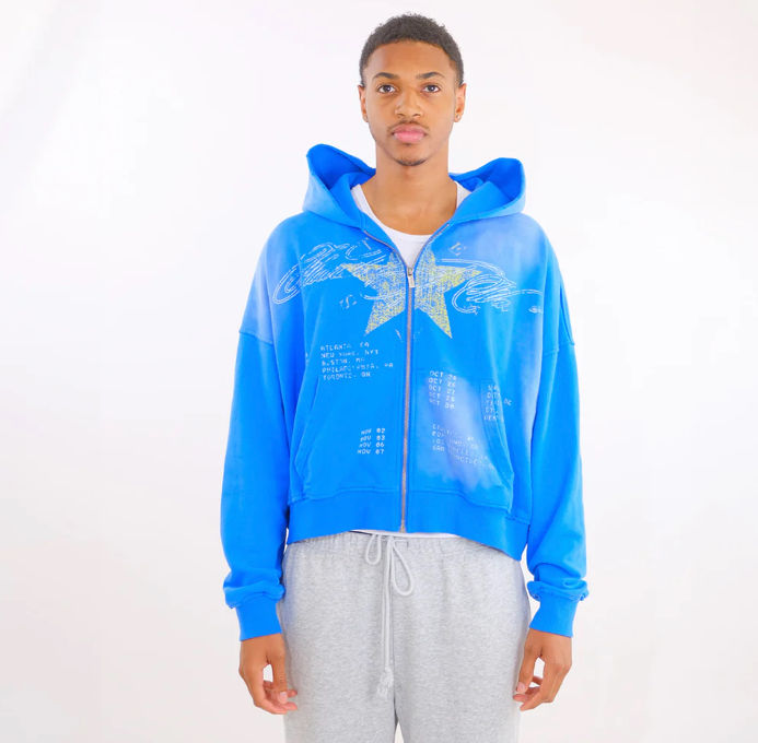 Floear La Blue World Tour Zip Up