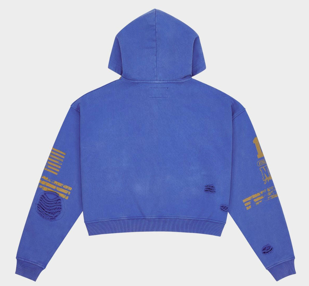 GodSpeed Roadster Zip Hoodie Blue / Yellow