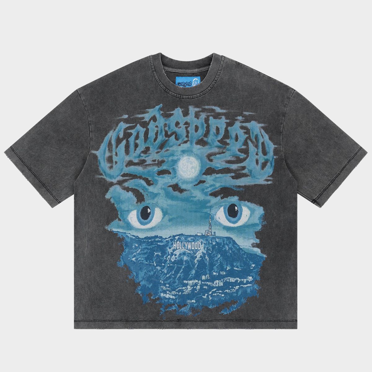 GodSpeed Hills Have Eyes T-shirt  (Grey Wash)