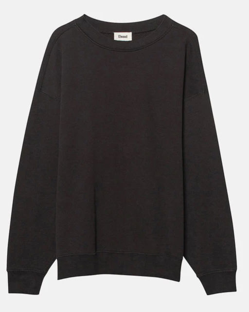 OVERSIZED CORE CREWNECK VINTAGE BLACK