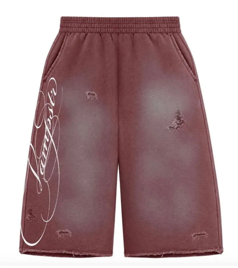 Vampstr Ash Red Sweatshort