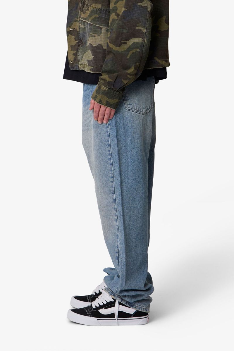 MNML Ultra Baggy Denim Western Blue