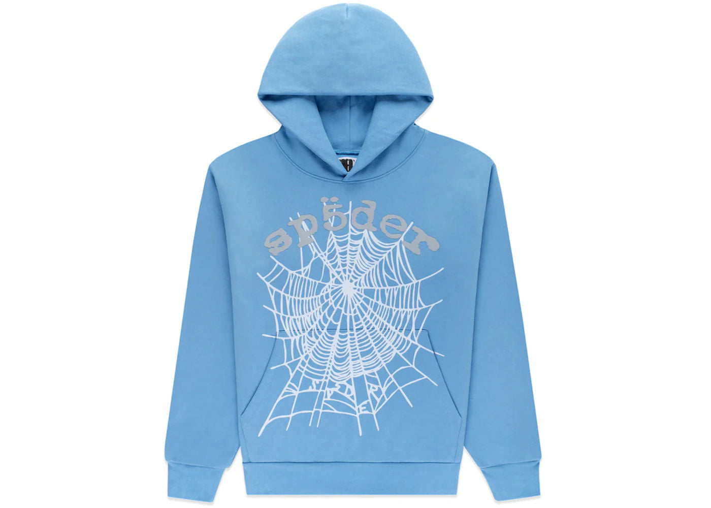 Sp5der OG Web V2 Hoodie Dusty Blue