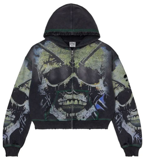Vale Forever Gravedigger Zip Up 'Black'