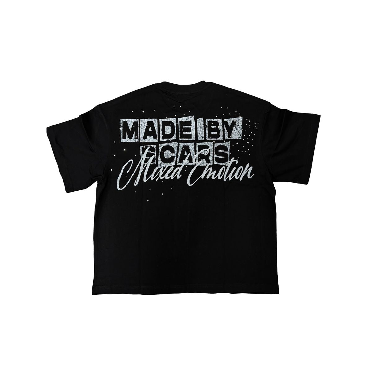 Mixed Emotion Black 'Scar' Tee