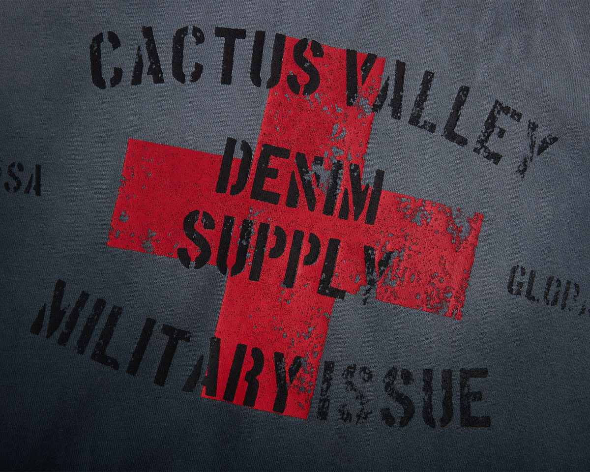Azva Studios CV Red Cross Hoodie