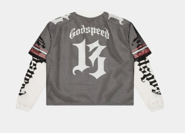 TD Layered Jersey Black White Red Boom