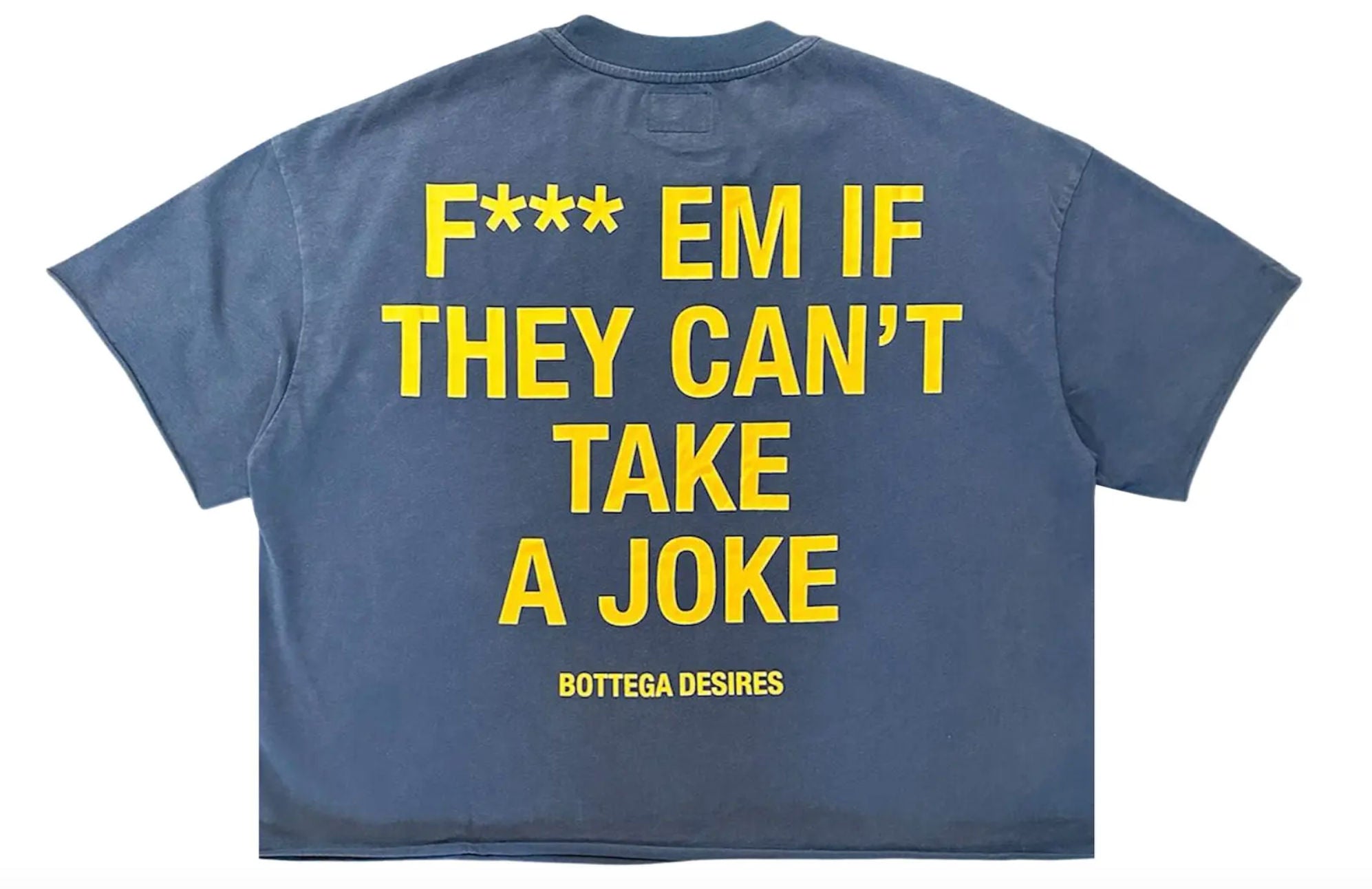 Bottega Desires Fuck Em T-Shirt 'Blue'