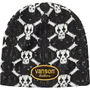 Supreme x Vanson Leathers Skull Beanie 'Black'
