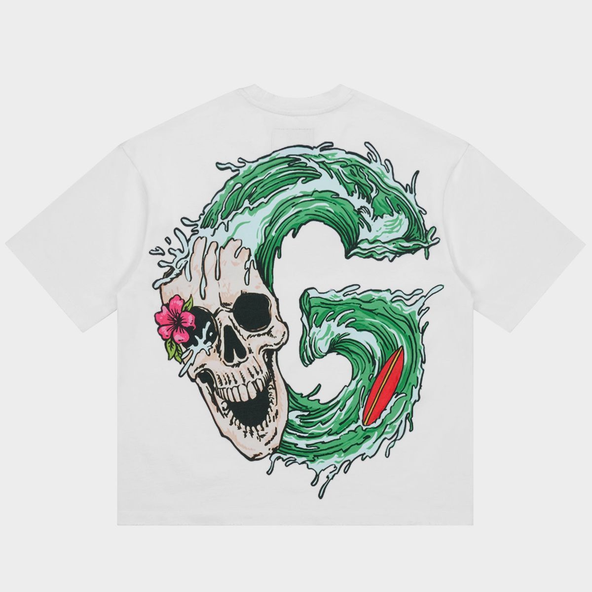 GodSpeed Surfs Up T-Shirt White