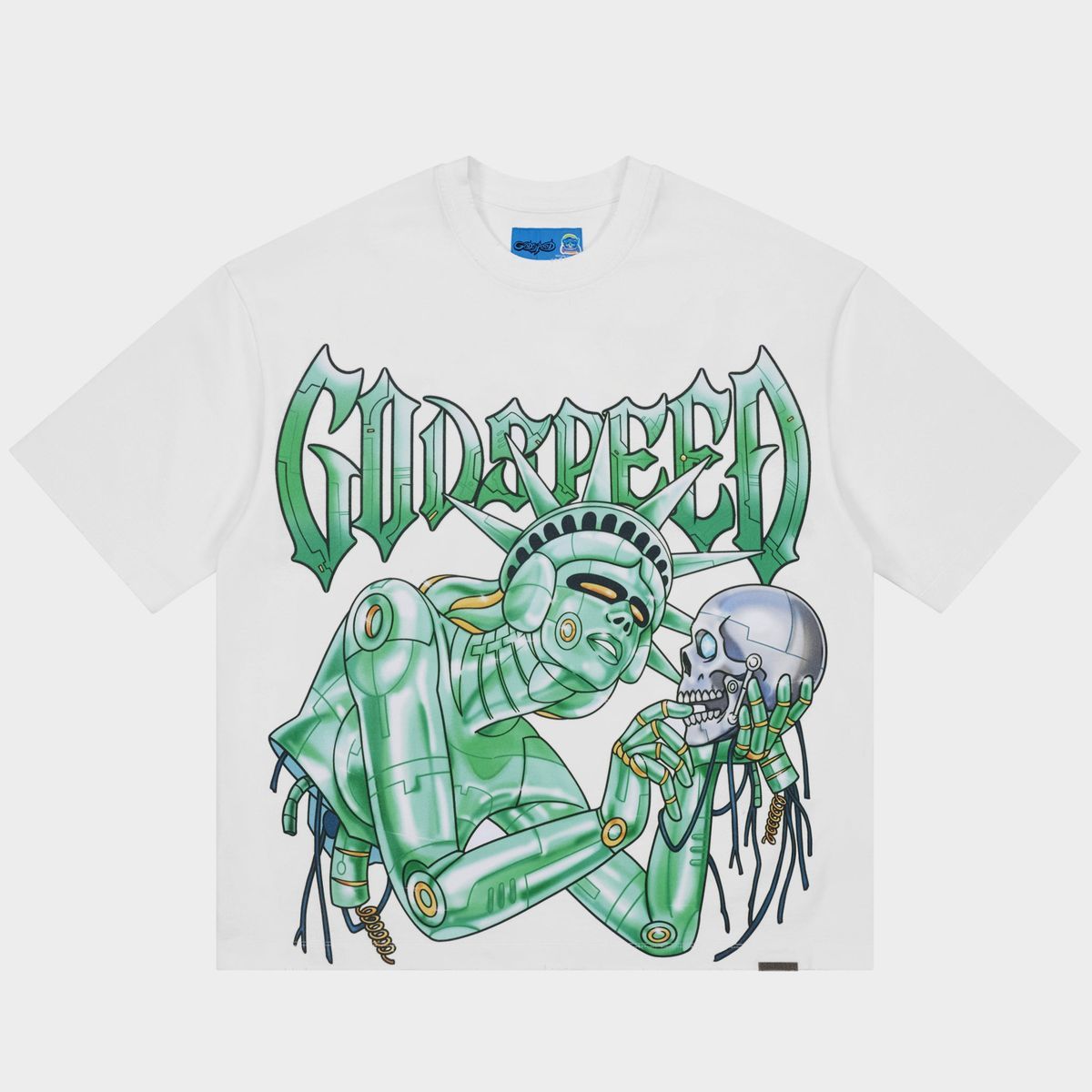 GodSpeed Freedoms Protocol T-Shirt White