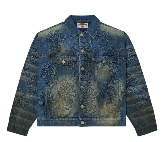 Vale Forever Religion Denim Jacket 'Midrinse'