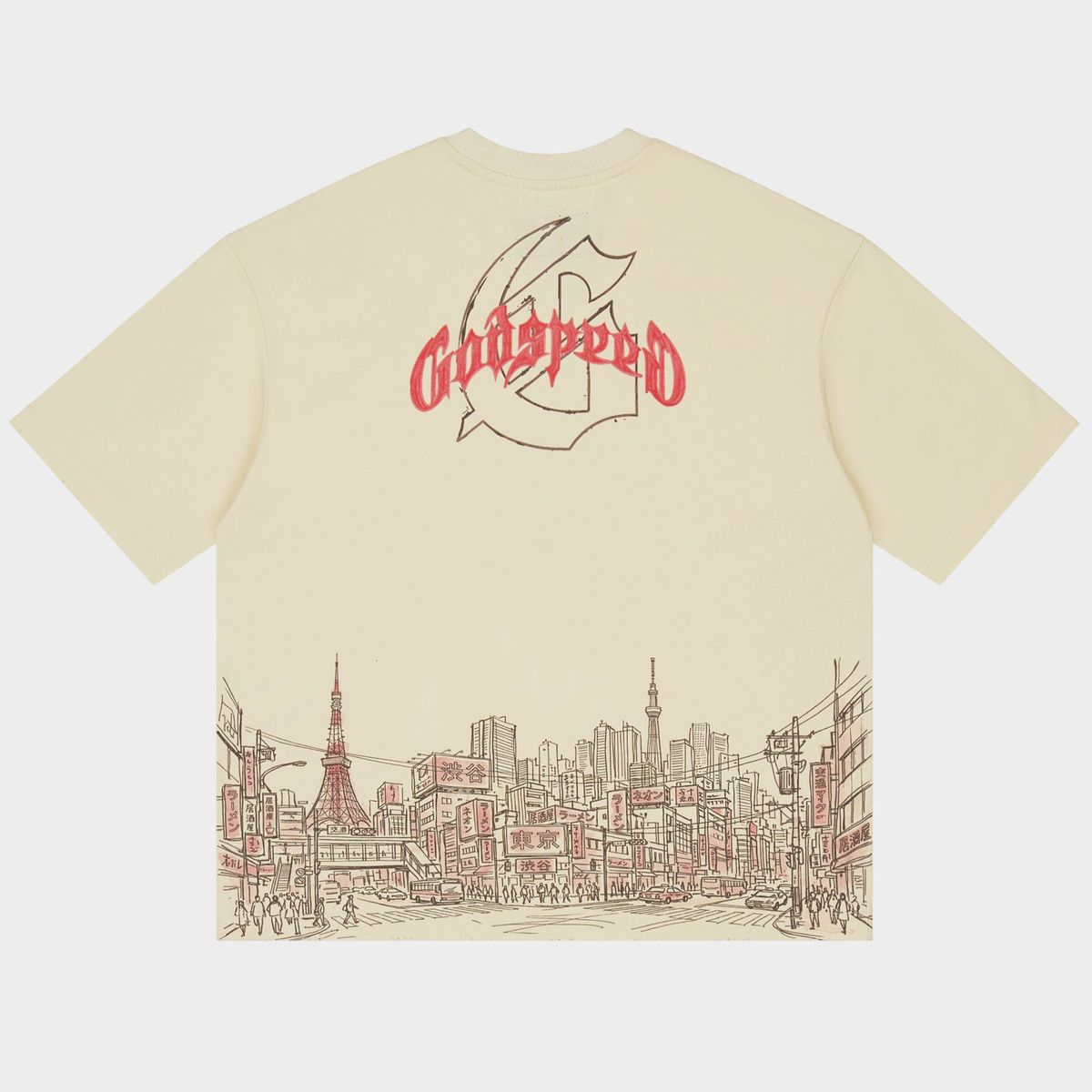 GodSpeed Tokyo Skyline T-Shirt