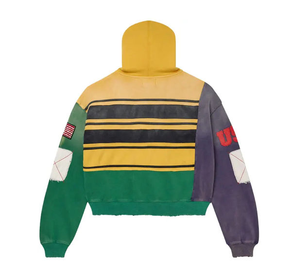 Vale Forever Collage Zip Up 'Mardi Gras'