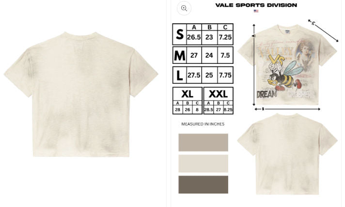 VALE FOREVER MAYHEM TEE