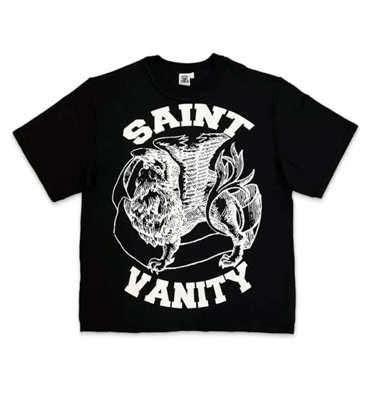 Saint Vanity Griffin Tee Black/ White