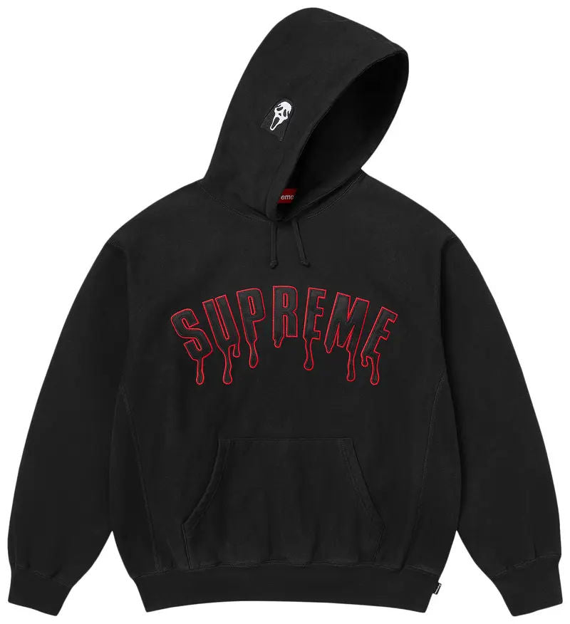 Supreme Ghostface Arc Hooded Sweatshirt 'Black'