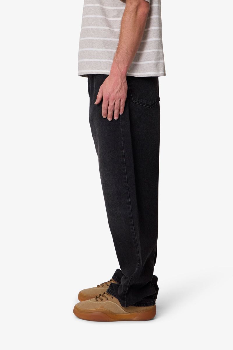 MNML Ultra Baggy Denim Western Black