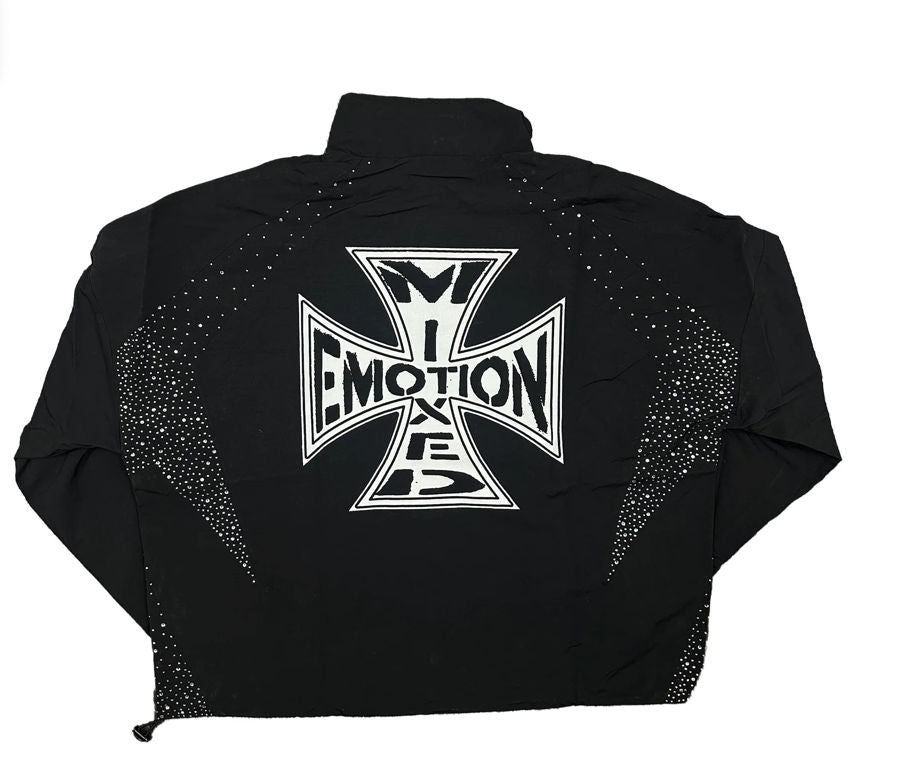 Mixed Emotion Black ‘Classic’ Nylon Jacket