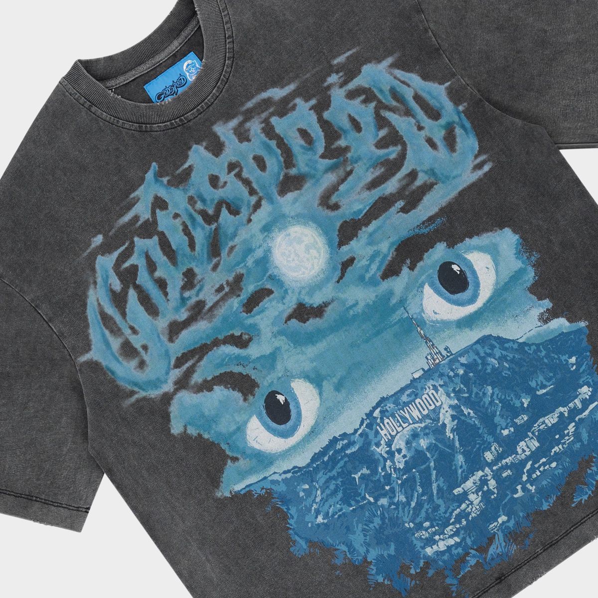 GodSpeed Hills Have Eyes T-shirt  (Grey Wash)